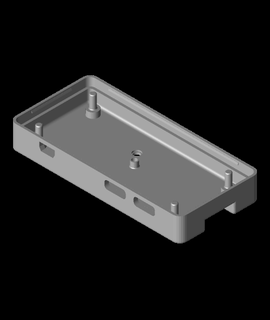 caixa pressão radxa resina liquidificador faça 3d print model - Mito3D