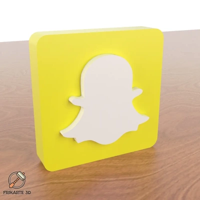 snapchat decoration - 3d by frikarte3d on thangs home desktop office computer input device 3d print model - Mito3D