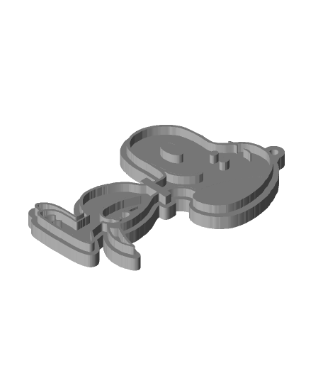 snoopy keychainstl  3D print model - Mito3D