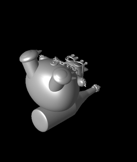 Snorlax warten 2023 Pokémon Ventilator Kunst Pop Kultur 3d print model - Mito3D