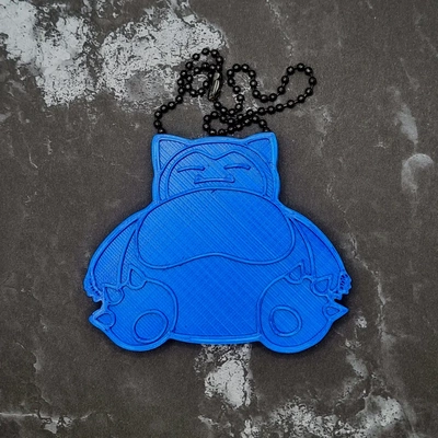 snorlax charm - 3d by jcreatenz on thangs 3d print model - Mito3D