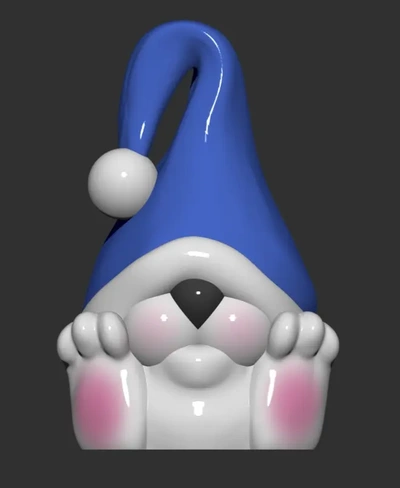 neige chiot gnome limité temps libre télécharger 3d by omsculptes 3d print model - Mito3D