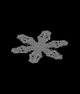 snowflake 1 mixhalk Home & Garden 3d print model - Mito3D