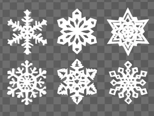 snowflake christmas deco collection - 3d by syzguru11 on thangs 3d print model - Mito3D