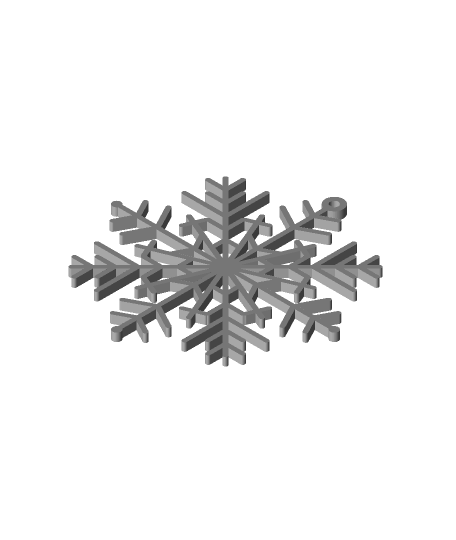 snowflake v15 erroneousprints Hobbies & Games 3D print model - Mito3D