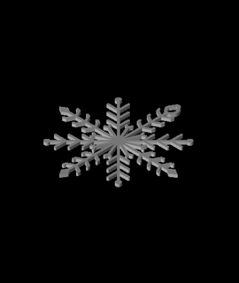 snowflake v21 erroneousprints Home & Garden 3d print model - Mito3D