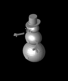 snowmanstl 3d model 093-rhiebert thangs 3d print model - Mito3D