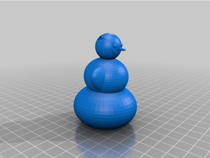 snowman - scoobypez 3d print model - Mito3D