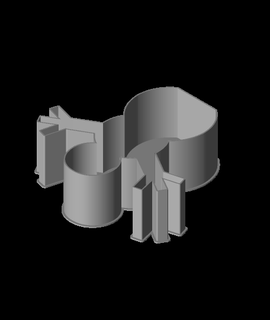snowman nestable box v1 ppac 3d print model - Mito3D