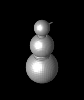 snowman remix scalable screw-top 3d print model - Mito3D