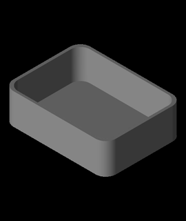 snug lid fit electronics box 3d model aedazan thangs 3d print model - Mito3D