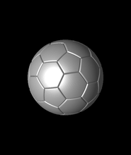 soccer trophy - robosoccer 3d model tech rob thangs 3d print model - Mito3D