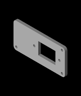 socket plate flexatx matejc 3d print model - Mito3D