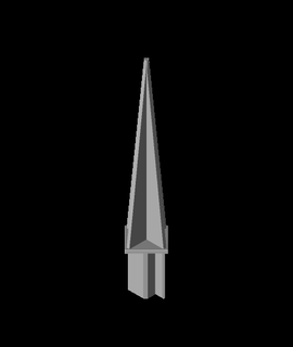 solar light ground spike 3d model travishardiman thangs 3d print model - Mito3D