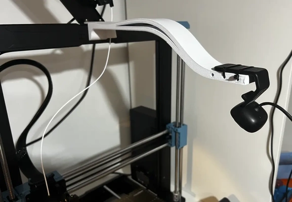 solo sv06 webcam mount arm filament guide - 3d by cuppamatt on thangs 3d print model - Mito3D