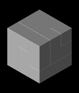 soma cubo enigma stl 3d modelo 3d print model - Mito3D