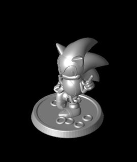 sonicwithbasestl hardwire1010 3d print model - Mito3D