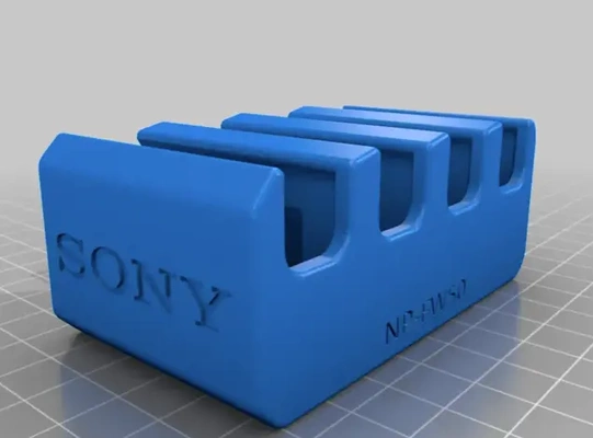 sony batteria titolare supporto x4 np fw50 3d by k2 kevin on grazie telecamera a7 a7ii 3d print model - Mito3D