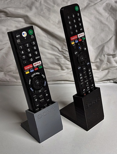 sony tv remote holder rmf tx500u or - 3d by johnco1126 on thangs 3d print model - Mito3D
