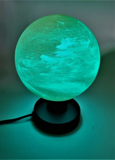 uzay bulutsu sıra lamba 3d by ri0m0 teşekkürler lambalar aydınlatma ev bahçe mobilyalar 3d print model - Mito3D