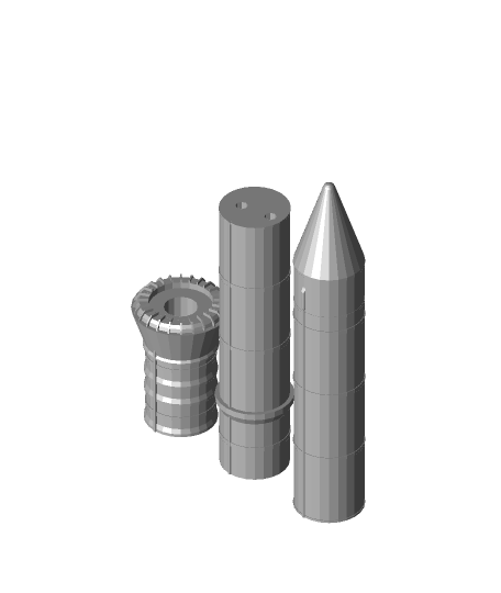 espace fusée 3d modèle saswanth3sk 3D print model - Mito3D