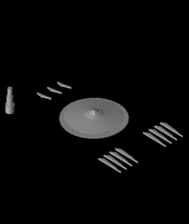 patrulla espacial Orión Marte aficiones juegos 3d print model - Mito3D