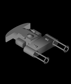spaceship bent higo petrovskis Autos & Vehicles 3d print model - Mito3D