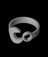 Schlüssel Ring 2stl 3d Modell Robinja danke 3d print model - Mito3D
