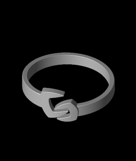 chave inglesa anel 3 robinja 3d print model - Mito3D