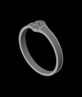 llave anillo 4stl robinja 3d print model - Mito3D