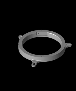 altavoz anillo nissan navara frontera 3d modelo gracias 3d print model - Mito3D