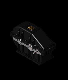 velocidad reductor caja cambios 3d modelo kunal tela gracias 3d print model - Mito3D