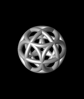sphère tuyaux fokerman 3d print model - Mito3D