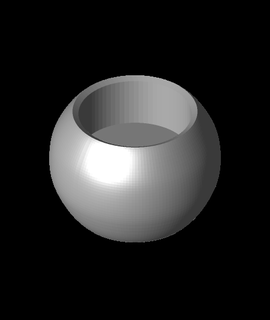spheric tealight holder slimprint 3d model thangs 3d print model - Mito3D