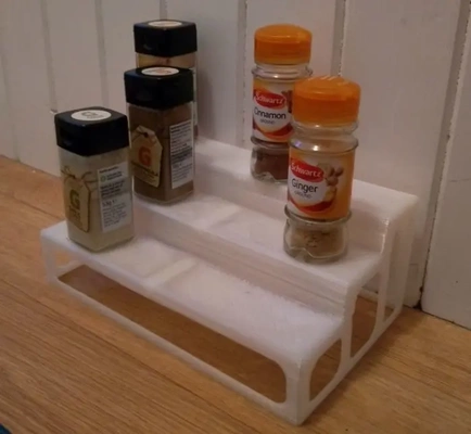 spice shelf warning bridging torture built in - 3d by sagittario on thangs 3d print model - Mito3D