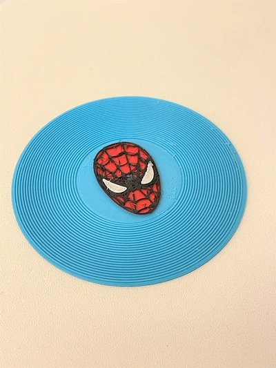 spider-man mini record - 3d by retromaker on thangs 3d print model - Mito3D