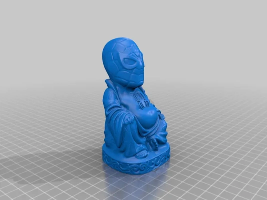 spider-man original pop-culture buddha - 3d by chrism8001 on thangs 3d print model - Mito3D