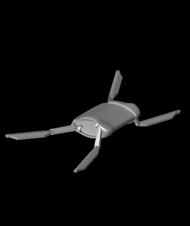 örümcek robot Siber astro 3d print model - Mito3D