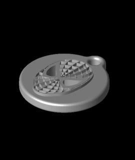 spiderman keychain - zipper pull 3d print model - Mito3D