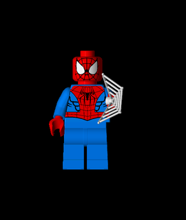 homme araignée lego 3d modèle rouge gorge 3d print model - Mito3D