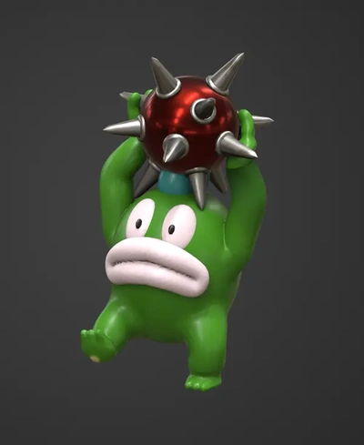 spike a spiney - mario fan art 3d by oddity on thangs 3d print model - Mito3D