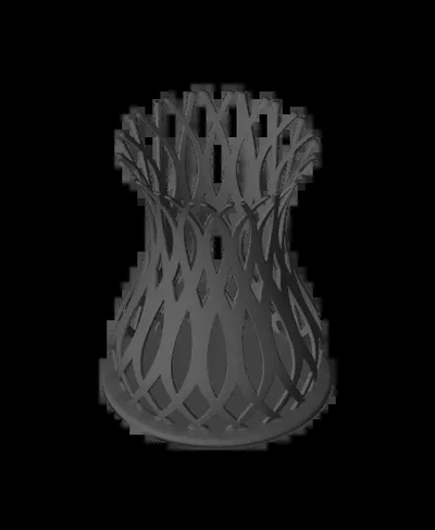 spinal vase v4 3d by dfd 3d print model - Mito3D