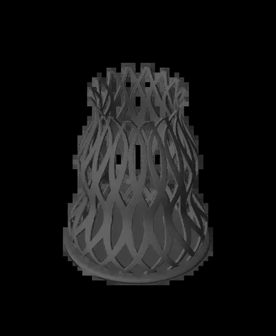 spinal vase v5 3d by dfd 3d print model - Mito3D