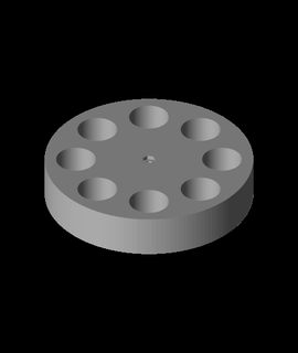 spinnablegyrodiskstl seanreynolds 3d print model - Mito3D