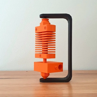 spinning hotend desk toy - 3d by printbunny on thangs 3dprinting 3dprintbunny fun office 3d print model - Mito3D