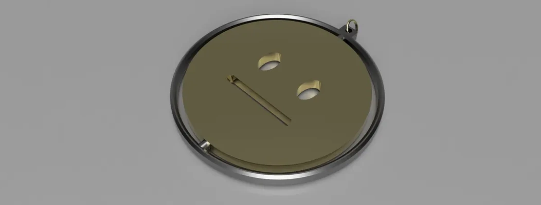 fiação chave anel neutro emoji cara 3d by estranheza on 3d print model - Mito3D