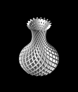 espiral vaso modo impressão 3d modelo 3d print model - Mito3D