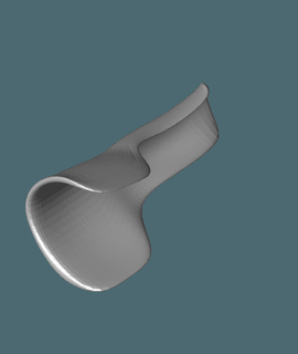 splintrstl orthopädisch Knochen 3d print model - Mito3D