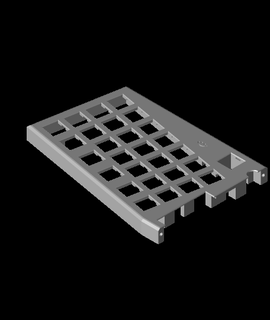 split ortholinear mechanical keyboard 3d model thangs 3d print model - Mito3D