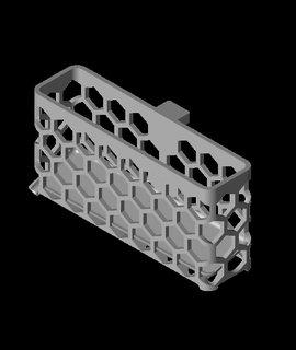 Schwamm Halter Unterstützung Wasser Drainage 3d Modell danke 3d print model - Mito3D